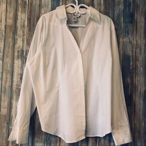 NWOT Crispy White Cotton Shirt✔️